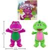imageFisherPrice Barneys World Toddler Toys 9 inch Barney ampamp Baby Bop plushes with Story Book for Cuddling up at Reading time Kids Ages 2 Years