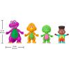 imageFisherPrice Barneys World Toddler Toys Hey Friends Pack with Four Figures to Make up Adventures Kids Ages 2 Years