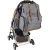imageFisherPrice Drawstring Diaper Bag Backpack with Wipes Pocket Insulated Bottle Compartment Stroller Straps