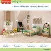 imageFisherPrice Fauna Collection Pride Rock Table Chair Set by Dream On Me Jungle Print Easy to Assemble Crafted from Durable New Zealand Pinewood