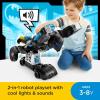 imageFisherPrice Imaginext DC Super Friends Batman Toy BatTech Batbot Playset 2FtTall Robot with Lights ampamp Sounds for Pretend Play Kids Ages 3 Years