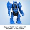 imageFisherPrice Imaginext DC Super Friends Batman Toy Robo Command Center Playset ampamp Figures Detachable 10inch Robot for Kids Ages 3 Years