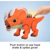 imageFisherPrice Imaginext Jurassic World Dinosaur Action Figure with KidActivated Motion 8inch Tyrannosaurus Rex Dino ToyAquilops
