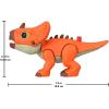 imageFisherPrice Imaginext Jurassic World Dinosaur Action Figure with KidActivated Motion 8inch Tyrannosaurus Rex Dino ToyAquilops