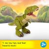 imageFisherPrice Imaginext Jurassic World Dinosaur Action Figure with KidActivated Motion 8inch Tyrannosaurus Rex Dino ToyT Rex