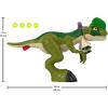 imageFisherPrice Imaginext Jurassic World Dinosaur Toy Thrash Attack Dilophosaurus 16 Inch with Lights ampamp Sounds for Pretend Play Kids Ages 3 Years