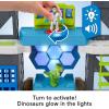 imageFisherPrice Imaginext Jurassic World Dinosaur Toys Scan ampamp Glow Dino Playset with Lights ampamp Sounds for Kids Ages 3 Years