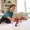 imageFisherPrice Imaginext Jurassic World Rebirth Dinosaur Toy Sprinting Spinosaurus Figure with Lunge ampamp Chomp Motion 9 Inches Tall