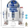 imageFisherPrice Imaginext Star Wars Toy R2D2 175 in Tall with Lights Sounds ampamp C3P0 Metal Character Key for Kids Ages 3 Years