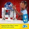 imageFisherPrice Imaginext Star Wars Toy R2D2 175 in Tall with Lights Sounds ampamp C3P0 Metal Character Key for Kids Ages 3 Years