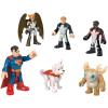 imageFisherPrice Imaginext Superman Action Figure Multipack 6 Characters 3inch Collectible Set with Krypto ampamp Kaiju