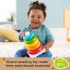 imageFisherPrice Infant Toy Set Babys First Blocks 10 Shapes and RockaStack Ring Stacking Activity for Ages 6 MonthsPlantBased Materials