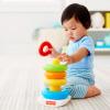 imageFisherPrice Infant Toy Set Babys First Blocks 10 Shapes and RockaStack Ring Stacking Activity for Ages 6 MonthsRockAStack