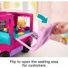 imageFisherPrice Little People Barbie Toddler Toy Cupcake Truck Musical Playset with 9 Pieces for Pretend Play Kids Ages 18 Months Amazon Exclusive