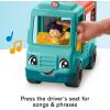imageFisherPrice Little People Musical Toddler Toy Serve It Up Food Truck Vehicle with 2 Figures for Pretend Play Kids Ages 1 Years
