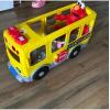 imageFisherPrice Little People Toddler Learning Toy Big Yellow Bus Musical PullAlong Vehicle for Pretend Play Kids Ages 1 YearsBig School Bus