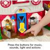 imageFisherPrice Little People Toddler Learning Toy Caring for Animals Farm Playset with Smart Stages for Pretend Play Kids Ages 1 Years