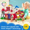 imageFisherPrice Little People Toddler Learning Toy Caring for Animals Farm Playset with Smart Stages for Pretend Play Kids Ages 1 Years