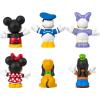 imageFisherPrice Little People Toddler Toy Disney Mickey Mouse ampamp Friends 6Piece Figure Set for Preschool Pretend Play Kids Ages 18 Months