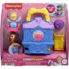 imageFisherPrice Little People Toddler Toy Disney Princess Cinderella OnTheGo Playset with Figures for Pretend Play Kids Ages 18 Months