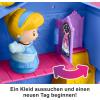 imageFisherPrice Little People Toddler Toy Disney Princess Cinderella OnTheGo Playset with Figures for Pretend Play Kids Ages 18 Months