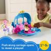 imageFisherPrice Little People Toddler Toy Disney Princess Cinderellas Dancing Carriage Playset with Figures for Pretend Play Ages 18 Months