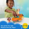 imageFisherPrice Little People Toddler Toy Disney Princess Moana ampamp Mauis Canoe Sail Boat with Figures for Pretend Play Ages 18 Months