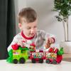 imageFisherPrice Little People Toddler Toy Musical Christmas Train with Santa Elf ampamp Reindeer Figures for Pretend Play Kids Ages 1 Years Amazon Exclusive