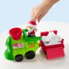 imageFisherPrice Little People Toddler Toy Musical Christmas Train with Santa Elf ampamp Reindeer Figures for Pretend Play Kids Ages 1 Years Amazon Exclusive