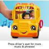 imageFisherPrice Little People Toddler Toy School Bus Musical PushAlong Vehicle with 2 Figures for Pretend Play Ages 1 YearsSchool Bus