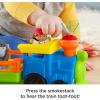 imageFisherPrice Little People Toddler Toy Train ChooChoo Zoo with Music Sounds and 3 Figures for Pretend Play Ages 1 Years