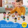 imageFisherPrice Little People Toddler Toys Classroom Figures 10Piece Set for Preschool Pretend Play for Kids Ages 1 Years Amazon Exclusive