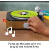 imageFisherPrice Musical Toy Rockin Record Player for Preschool Pretend Play for Kids Ages 3 Year