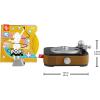 imageFisherPrice Musical Toy Rockin Record Player for Preschool Pretend Play for Kids Ages 3 Year