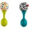 imageFisherPrice Newborn Toys Rattle n Rock Maracas 2 Soft Musical Instruments for Developmental Play Babies Ages 3 Months Neutral Colors