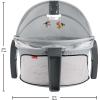 imageFisherPrice Portable Baby Bassinet Deluxe OnTheGo Projection Dome Travel Play Space for Newborns with Lights Music ampamp Canopy Paper ShapesGray