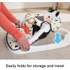 imageFisherPrice Portable Baby Chair Cute Cow SitMeUp Floor Seat with BPAFree Teether ampamp Clacker Newborn Developmental Toys Amazon ExclusiveCow