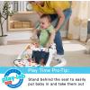 imageFisherPrice Portable Baby Chair Cute Cow SitMeUp Floor Seat with BPAFree Teether ampamp Clacker Newborn Developmental Toys Amazon ExclusiveDarling Dots