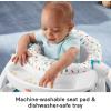 imageFisherPrice Portable Baby Chair Deluxe SitMeUp Floor Seat with Snack Tray Rainbow Sprinkles