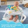 imageFisherPrice Portable Baby Chair Deluxe SitMeUp Floor Seat with Snack Tray Rainbow Sprinkles