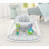 imageFisherPrice Portable Baby Chair SitMeUp Floor Seat With Developmental Toys ampamp Machine Washable Seat Pad Pacific Pebble1 Count Pack of 1