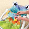 imageFisherPrice Portable Baby Chair SitMeUp Floor Seat With Developmental Toys ampamp Machine Washable Seat Pad Pacific Pebble1 Count Pack of 1