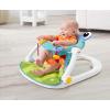 imageFisherPrice Portable Baby Chair SitMeUp Floor Seat With Developmental Toys ampamp Machine Washable Seat Pad Pacific Pebble1 Count Pack of 1
