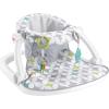 imageFisherPrice Portable Baby Chair SitMeUp Floor Seat With Developmental Toys ampamp Machine Washable Seat Pad Pacific PebbleOne Size