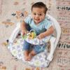imageFisherPrice Portable Baby Chair SitMeUp Floor Seat With Developmental Toys ampamp Machine Washable Seat Pad Pacific PebbleOne Size
