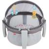 imageFisherPrice Portable Bassinet OnTheGo Baby Dome Travel Play Space with Developmental Newborn Toys ampamp Canopy Rosy Windmill