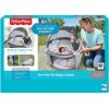 imageFisherPrice Portable Bassinet OnTheGo Baby Dome Travel Play Space with Developmental Newborn Toys ampamp Canopy Rosy Windmill