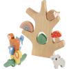 imageFisherPrice Preschool Toy Wooden Balance Tree 10 Wood Pieces for Stacking Developmental Play for Kids Ages 3 Years
