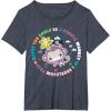 imageFisherPrice Purple Monkey  Hanging Purple Monkey TShirtHeather Blue