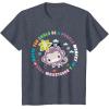 imageFisherPrice Purple Monkey  Hanging Purple Monkey TShirtHeather Blue